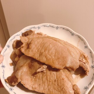 手抜き！豚の生姜焼き